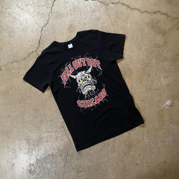 Fall Out Boy Band Tee Shirt Pacific Medium - Picture 1 of 7